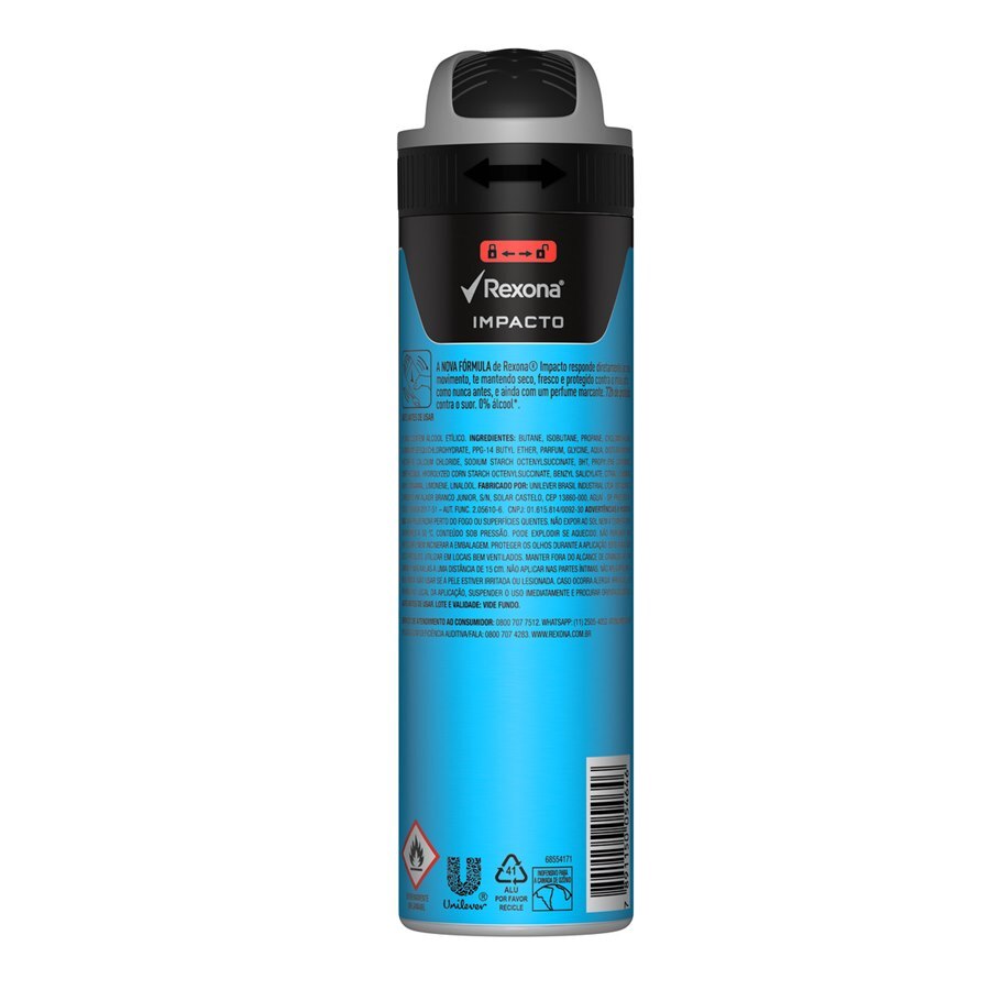 Supermercados Real Niteroi  DES.AEROSOL REXONA 150ML MEN IMPACTO