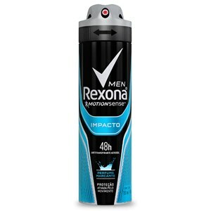 Desodorante Antitranspirante Aerossol Rexona Men Impacto 72H 150Ml