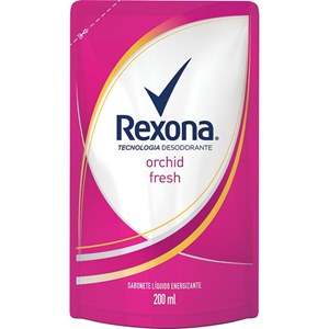 Sabonete Líquido Rexona Água De Rosas Elimina 99% Das Bactérias Refil 200Ml