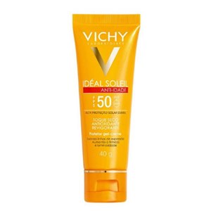 Protetor Solar Vichy Idéal Soleil Anti-Idade Fps50 40G