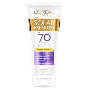 Protetor Solar L'oréal Paris Solar Expertise Supreme Protect 4 Fps70 Loção 200Ml