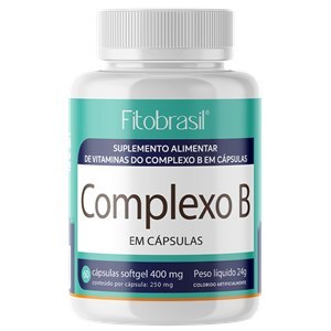 Complexo B 250Mg Fitobrasil 60 Cápsulas 