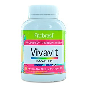 Vivavit 1000Mg Fitobrasil 30 Cápsulas  