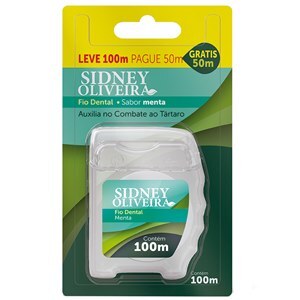 Fio Dental Mint Leve 100 Pague 50 Metros Sidney Oliveira