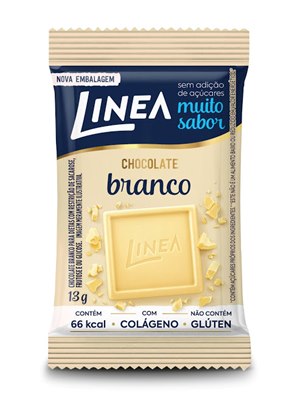 Chocolate Branco Linea Zero Açúcar 13G 