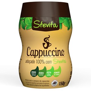 Cappuccino Pó Stevita 150G 