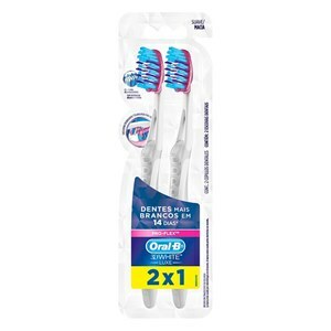 Escova Dental Oral B 3D White Luxe Pro Flex 40 Leve 2 Pague 1