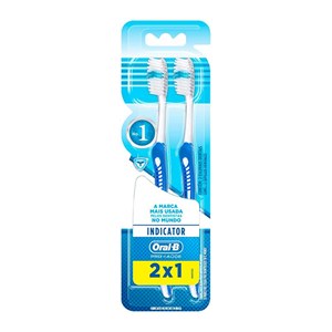 Escova Dental Oral B Indicator  40 Plus 2 Unidades