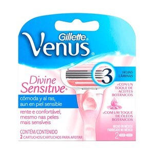 Carga Gillette Venus Sensitive 2 Unidades