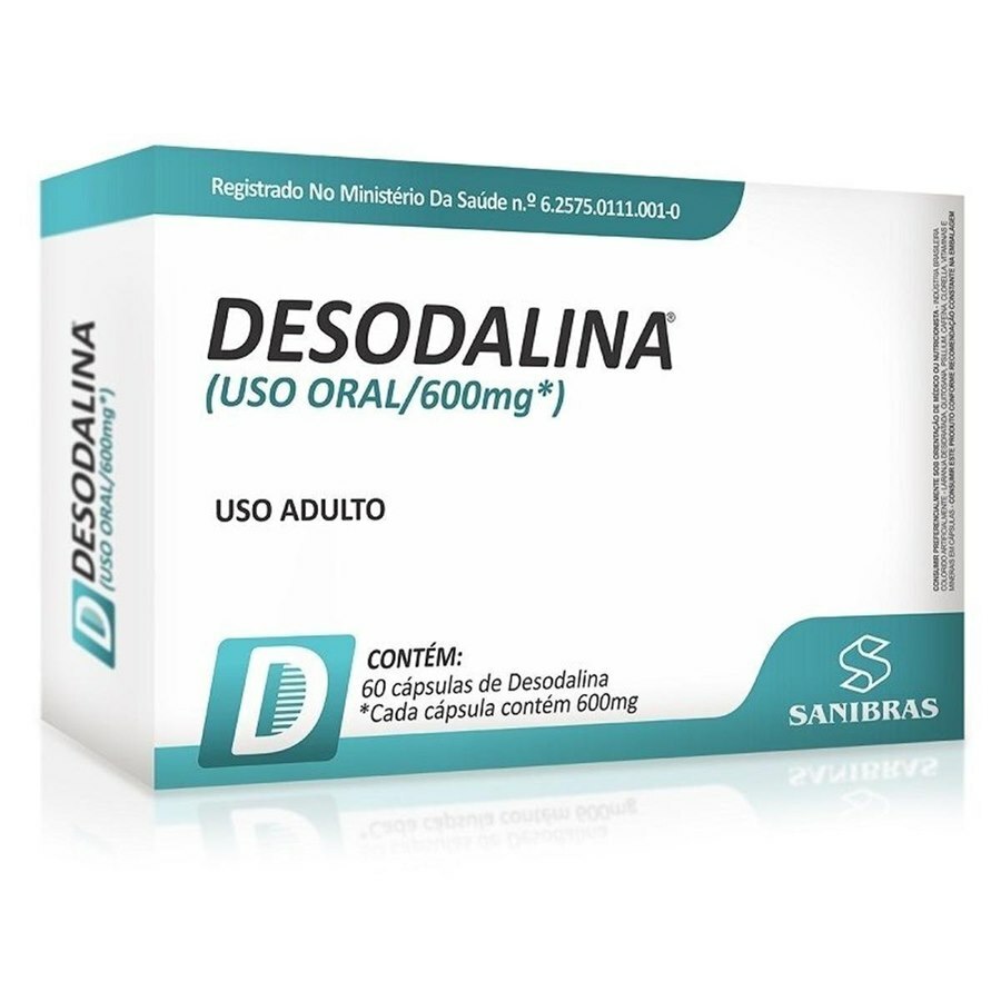 Kit 2 Desodalina 600Mg - 60 Cápsulas +2 Monaliz 30 Comp com o