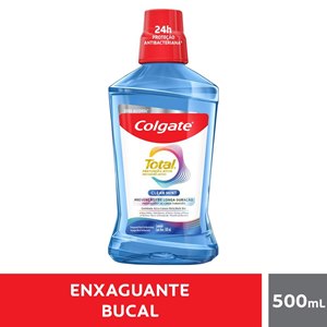 Enxaguante Bucal Colgate Total Prevenção Ativa Clean Mint 500Ml