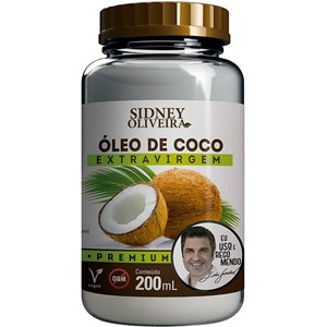 Óleo De Coco Extra Virgem Edu Guedes - Sidney Oliveira 200Ml