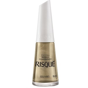 Esmalte Risqué Metálico Gold Vibes 8Ml