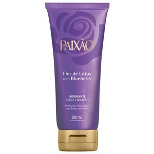 Hidratante Desodorante Paixão Flor De Lótus Com Blueberry 200Ml