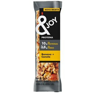 BARRA PROTEÍNA &JOY SABOR BANANA + CANELA 35G