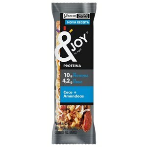 BARRA PROTEÍNA &JOY SABOR COCO + AMÊNDOAS 35G