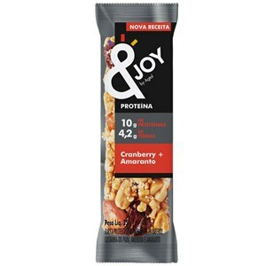 BARRA PROTEÍNA &JOY SABOR CRANBERRY + AMARANTO 35G