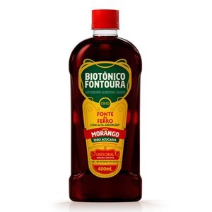 Biotônico Fontoura Sabor Morango 400Ml