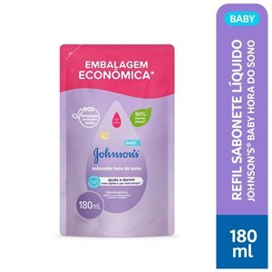 Sabonete Líquido Johnson's Baby Hora Do Sono Refil 180Ml
