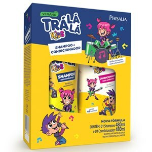 Kit Trá Lá Lá Kids Sem Embaraço Shampoo 480Ml + Condicionador 480Ml