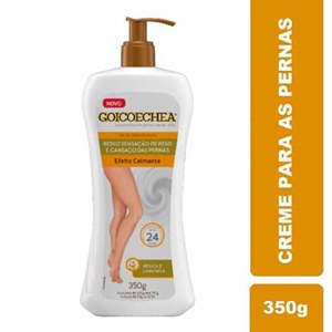 Creme Para Pernas Goicoechea Calmante Com Arnica E Camomila 350G