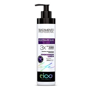 Condicionador Recontrução Eico Efeito Salão 280Ml