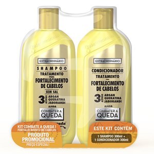 Gota Dourada Shampoo 300Ml + Condicionador 300Ml Kit Extraordinário