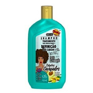 Shampoo Gota Dourada Anti Volume Para Cabelos Cacheados 430Ml