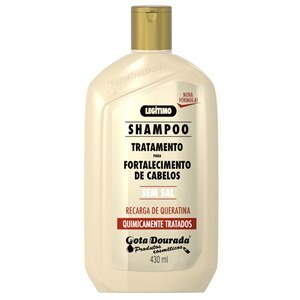 Shampoo Gota Dourada Quimicamente Tratados 430Ml