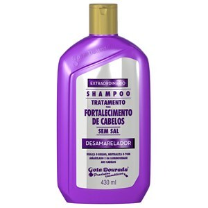 Shampoo Gota Dourada Desamarelador 430Ml