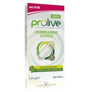 Probiótico Prolive 6 Cápsulas