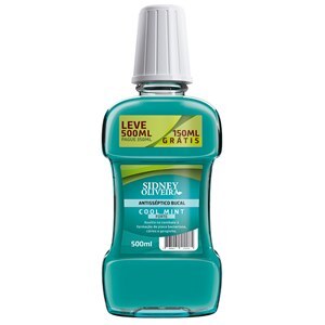 Antisséptico Bucal Cool Mint Leve 500Ml Pague 350Ml Sidney Oliveira