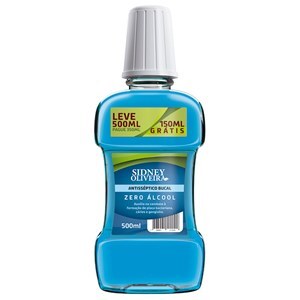 Antisséptico Bucal Zero Álcool Leve 500Ml Pague 350Ml Sidney Oliveira