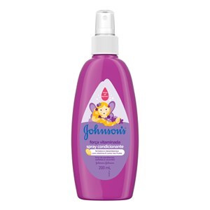 Spray Para Pentear Infantil Johnson's Força Vitaminada 200Ml 
