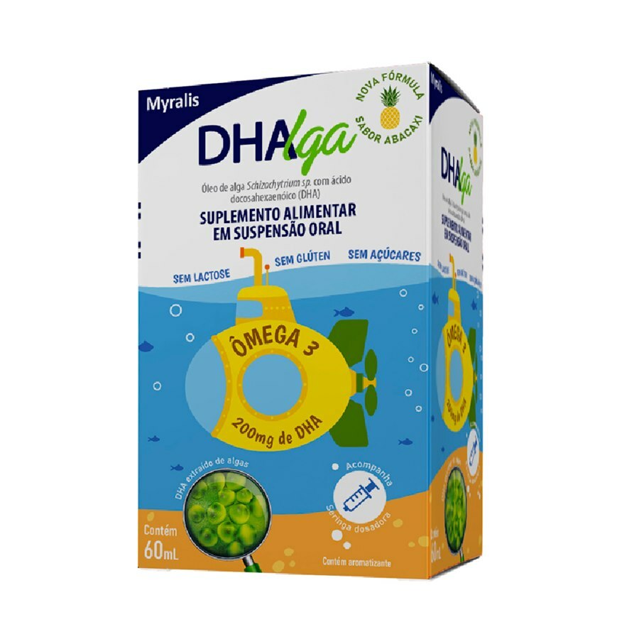 MEGA 3 DE MICROALGAS DHALGA GOTAS 60ML Ultrafarma