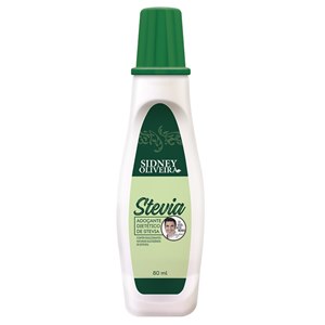 Adoçante Stevia Edu Guedes Sidney Oliveira 80Ml