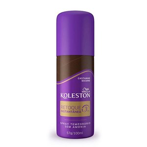 Retoque De Raiz Koleston Instantâneo Castanho Escuro 100Ml