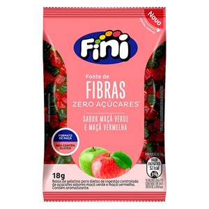 Bala De Gelatina Fini Fibras 18G