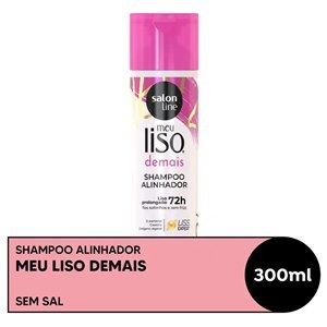 Shampoo Salon Line Meu Liso Demais 300Ml