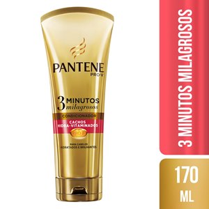 Condicionador Pantene 3 Minutos Milagrosos Cachos Hidra-Vitaminados 170Ml
