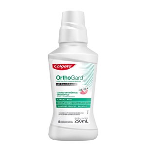 Enxaguante Antisséptico Bucal Colgate Orthogard Sem Álcool 250Ml