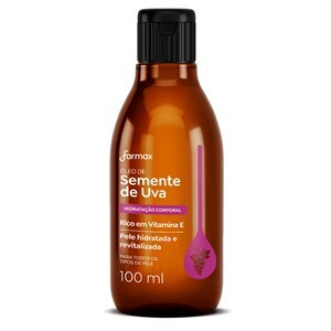 Óleo Corporal Farmax Semente De Uva 100Ml