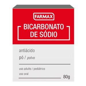 Bicarbonato De Sódio Farmax 80G