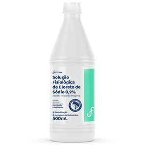 Soro Fisiológico Farmax 500Ml - Uso Externo