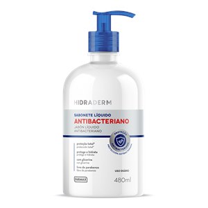 Sabonete Líquido Hidraderm Antibacteriano 480Ml