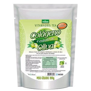 Colágeno E Extrato De Oliva Vitalab  Lata 200G