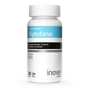 TRIPTOFANO 190MG INOVE NUTRITION 30 CÁPSULAS