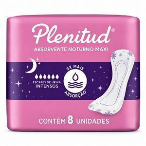 Absorvente Plenitud Femme Noturno Maxi - 8 Unidades