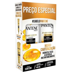 Kit Pantene Hidra-Cauterização Shampoo 400Ml + Condicionador 175Ml 