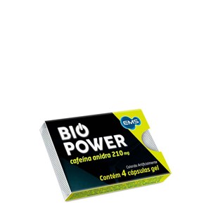 Bio Power 210Mg 4 Cápsulas